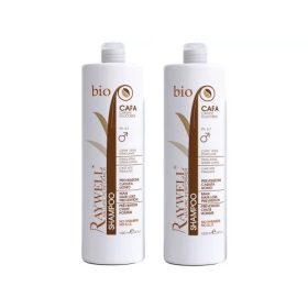   Raywell BIO CAFA – Hajnövesztő és Hajhullás elleni sampon, Férfiaknak, 2x1000 ml a második 30% engedménnyel