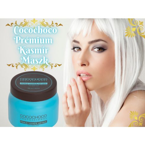 Cocochoco Premium Cashmere hajmaszk 2 db 250 ml, a második 10% kedvezménnyel