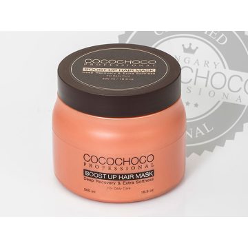   Cocochoco boost up maszk – mély regeneráló hajmaszk 2 db 250ml a második 10% engedménnyel