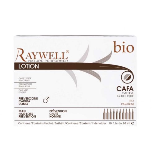 Raywell BIO CAFA – Hajnövesztő és hajhullás elleni ampulla, férfiaknak 1db ampulla 10ml