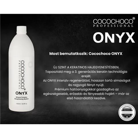 Onyx Keratinos Tartós Hajegyenesítő 1000ml