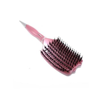   Ergonómikus professzionális bontókefe, hajformázáshoz is – rózsaszínű