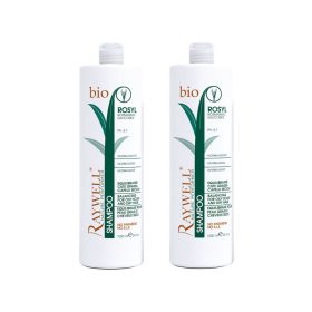   Raywell BIO ROSYL – Normalizáló sampon, zsíros fejbőrre és száraz hajra, 2x1000 ml a második 30 % engedménnyel