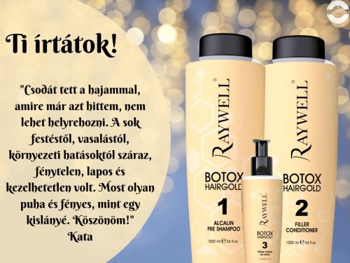 Raywell Hajápoló Hairgold Kit csomag