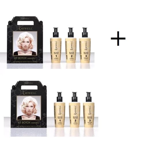 Raywell Hajbotulin Hairgold kit csomag 2db a második 40% kedvezménnyel