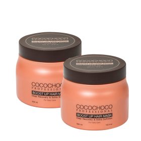   Cocochoco boost up maszk – mély regeneráló hajmaszk 2 db 500 ml, a második  10 % engedménnyel