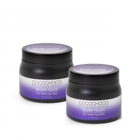   Cocochoco Silver Touch-Anti Yellow – hamvasító hajmaszk 2 db 500 ml, a második 10%  kedvezménnyel