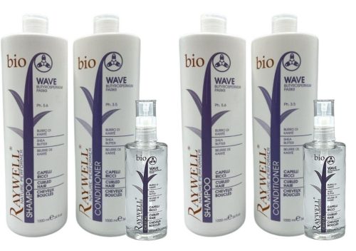 Raywell BIO Wave Termékcsalád 2x1000 ml sampon és 2x1000 ml kondicionáló és olaj a második 40% kedvezménnyel
