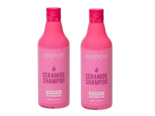 Cocochoco Ceramide – intenzív hajregeneráló sampon 2 db 500 ml, a második 10 % kedvezménnyel
