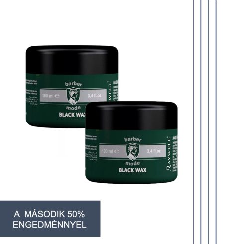 Raywell Barber – Fekete Wax 2 db 100ml, a második 50% kedvezménnyel