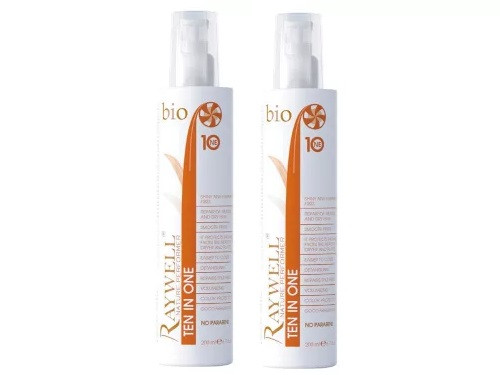 Raywell BIO 10in1 – 10 különböző problémára, regeneráló, hajápoló és védő krém 2 db 200ml, a második 40% kedvezménnyel