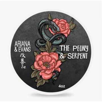 Ariana & Evans Shaving Soap The Serpent & Peony K2E 118ml