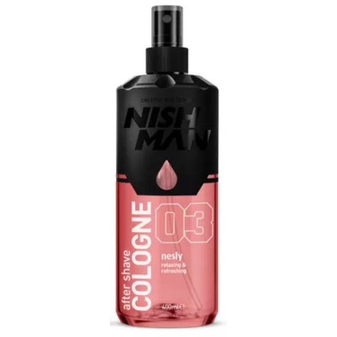 Nish Man After Shave Lotion Cologne 03 Nesly borotválkozás utáni folyadék 400ml 2 db a második 30% engedménnyel