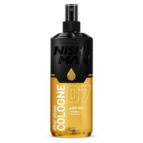 Nish Man After Shave Lotion Cologne 07 Gold One borotválkozás utáni folyadék 400ml