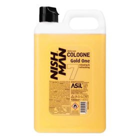   Nish Man After Shave Lotion Cologne 07 Gold One 1000ml (Pro Size)