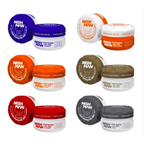 Nish Man hajformázó Aqua Gel Wax (B9) Cola 150m