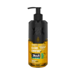 Nish Man Shower Gel 3in1 Clean Comfort tusfürdő 480ml