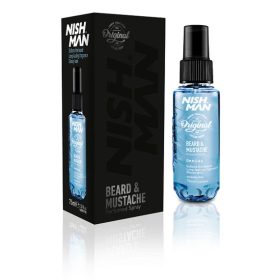   Nish Man Beard Perfume Genius szakáll kondicionáló spray 75ml