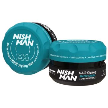 Nish Man hajformázó (M4) Matte Super Hold Wax 100ml