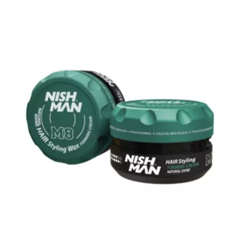 Nish Man hajformázó (M8) Forming Cream Natural Shine Wax 100ml