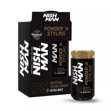   Nish Man Mattifying Volume (P5+) hajformázó por ultra tartással 20g