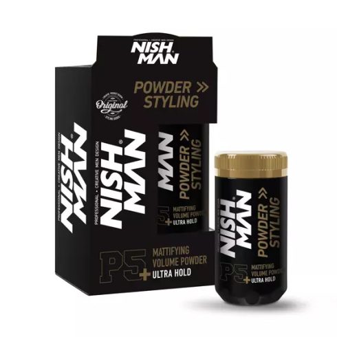 Nish Man Mattifying Volume (P5+) hajformázó por ultra tartással 20g