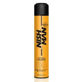   Nish Man Pro Styling Hair Spray (04) Extra Strong Hold hajlakk 400ml