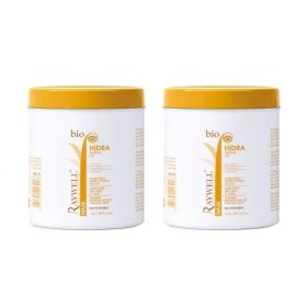   Raywell BIO HIDRA – maszk, száraz hajra és fejbőrre, a második 30% engedménnyel 2x1000 ml
