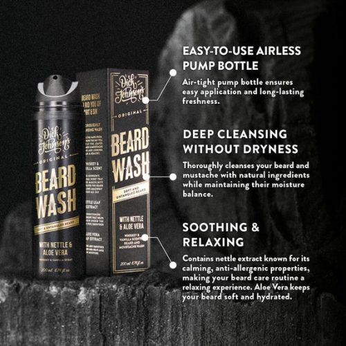 Dick Johnson Original Beard Wash szakállsampon 200ml