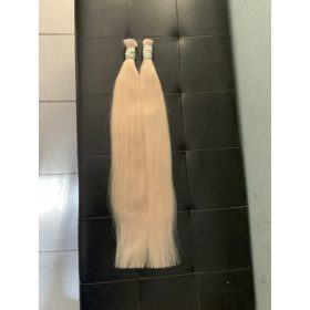 63-65, szőke, nagyon jó minőségű haj 100-150-200g 