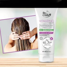   Dr. C. Tuna Vitalizing regeneráló hajpakolás fokhagymával és capixyllel 200 ml