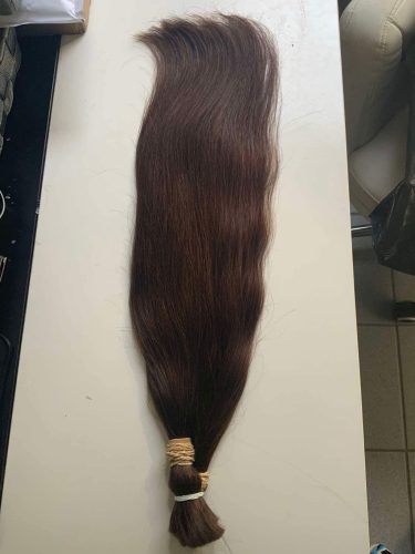 60cm, 50g, 5 színű  barna, prémium minőségű haj