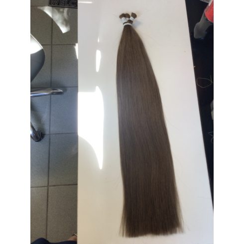 60cm, 50g, 5 színű csokoládé barna, prémium minőségű haj