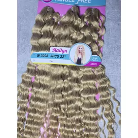Brazil Göndör póthaj 270 g 15- szőke