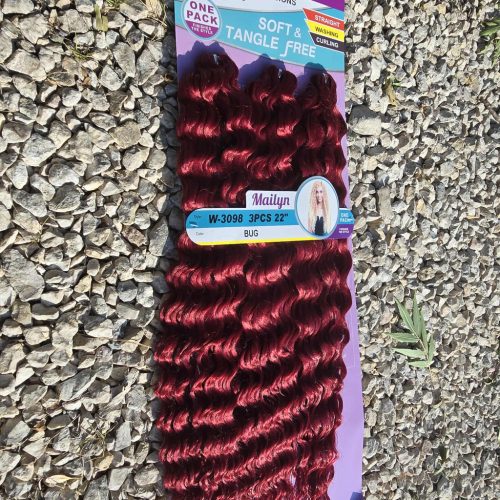 Brazil Göndör póthaj 270 g Bordó