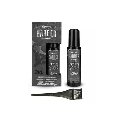 Marmara Barber Semi-Permanent Instant haj- és szakáll színező - Fekete 125ml