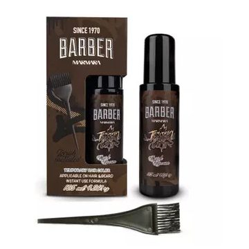   Marmara Barber Semi-Permanent Instant haj- és szakáll színező - Sötétbarna 125ml