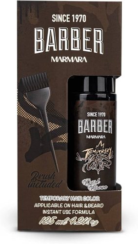 Marmara Barber Semi-Permanent Instant haj- és szakáll színező - Sötétbarna 125ml