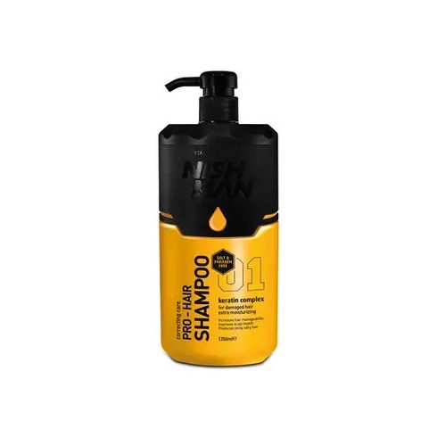 Nish Man Pro-Hair sampon keratin komplex-szel 1250ml