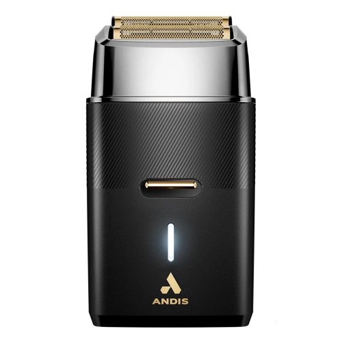 Andis ProFoil Plus II Titanium Foil Shaver Cord/Cordless (Black Chrome) villanyborotva
