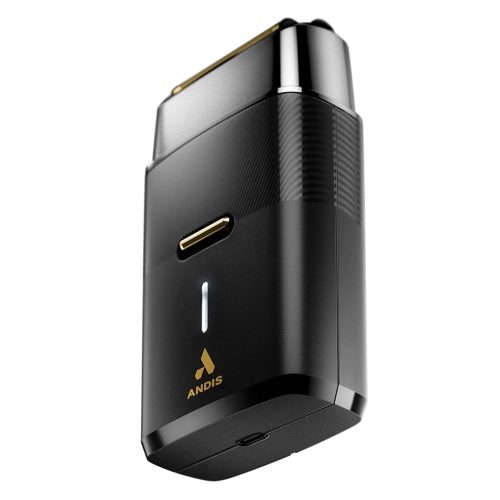 Andis ProFoil Plus II Titanium Foil Shaver Cord/Cordless (Black Chrome) villanyborotva