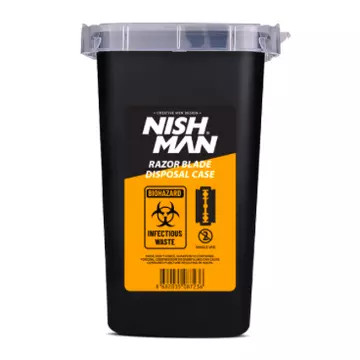   Nish Man Razor Blade Disposal Case használt borotvapenge tároló doboz