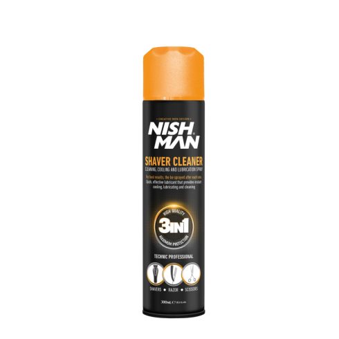 Nish Man Shaver Cleaner gép tisztító 5 az 1-ben spray 400ml