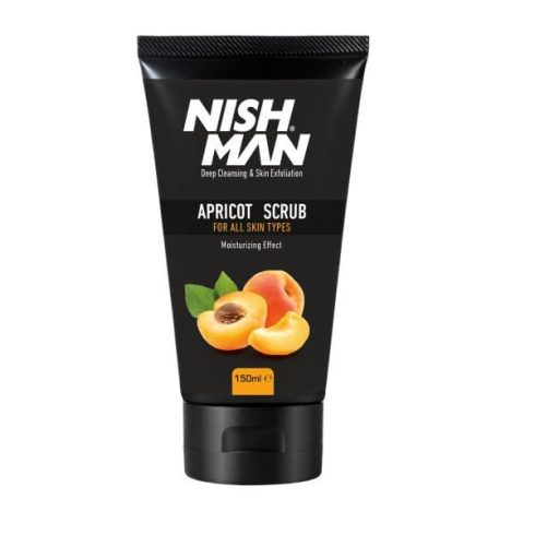 Nish Man Face Scrub Apricot arcradír 150ml