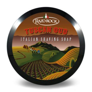   Razorock Tuscan Oud Shaving Soap borotválkozó szappan 150ml