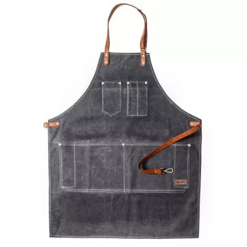 Dapper Dan Barber Apron (charcoal) borbély munkakötény