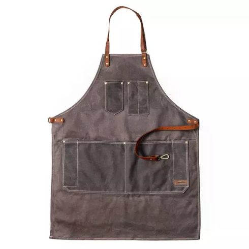 Dapper Dan Barber Apron (grey) borbély munkakötény