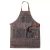 Dapper Dan Barber Apron (grey) borbély munkakötény