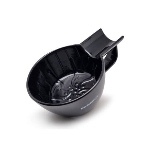 TGS Shaving Bowl Black borotvatál pamacs pihenővel