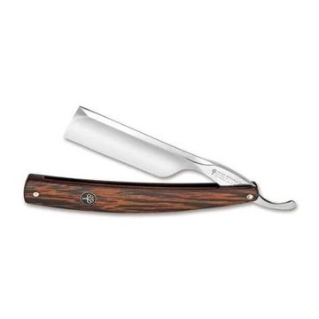   Böker Solingen Straight Razor The Celebrated Wenge Carbon Steel 6/8 borotva